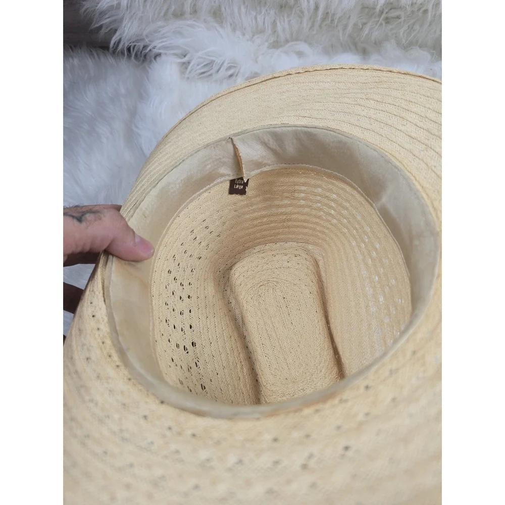 Cowboy Hat Clock Wall Western Vintage Steampunk Festival Feather One Of A Kind